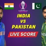 Cricket Match of India and Pakistan Live