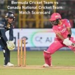 Bermuda Cricket Team vs Canada National Cricket Team Match Scorecard
