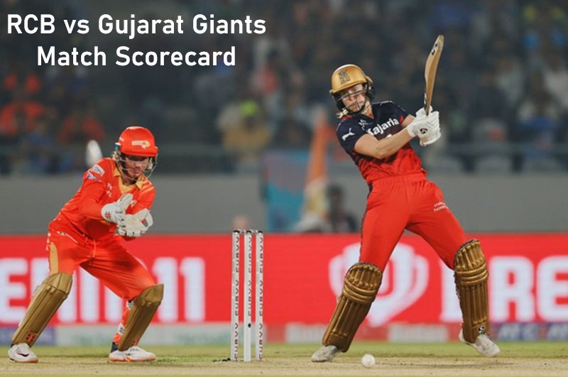 RCB vs Gujarat Giants Match Scorecard